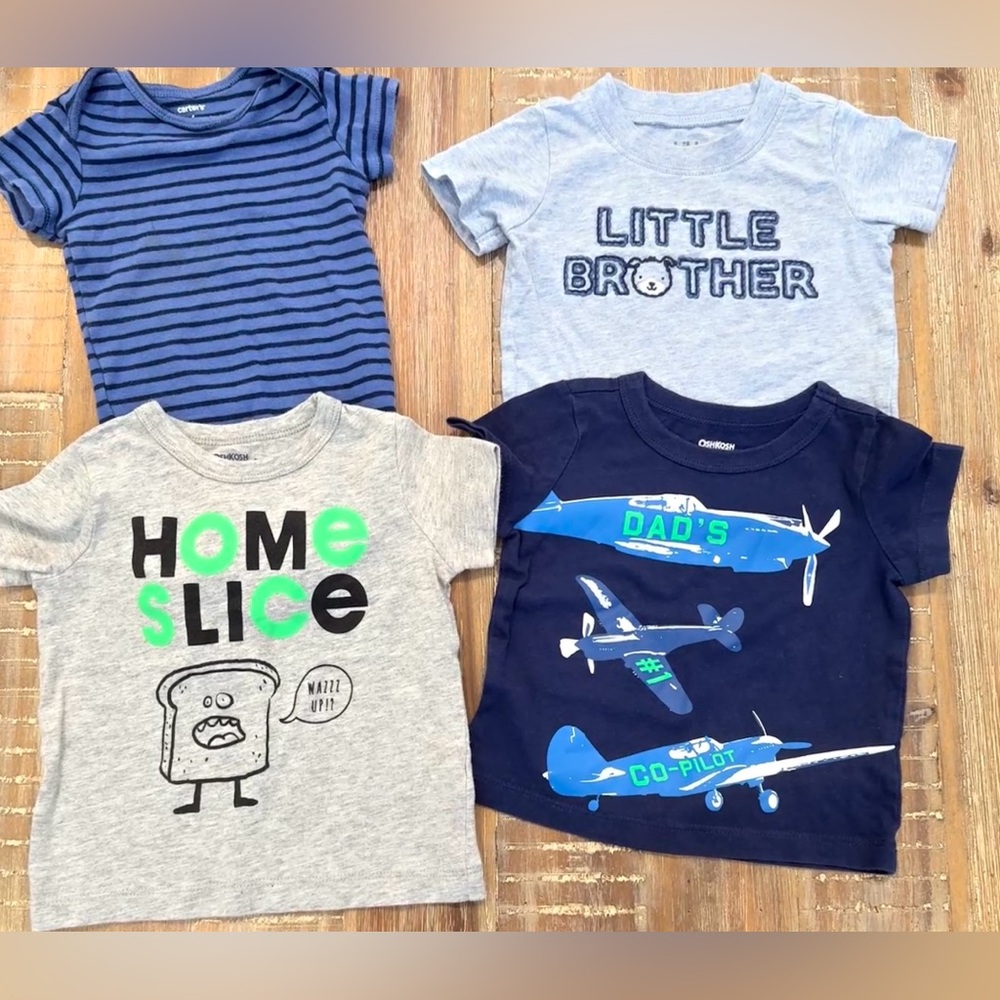 Baby Boys Shirts and Onesie Bundle